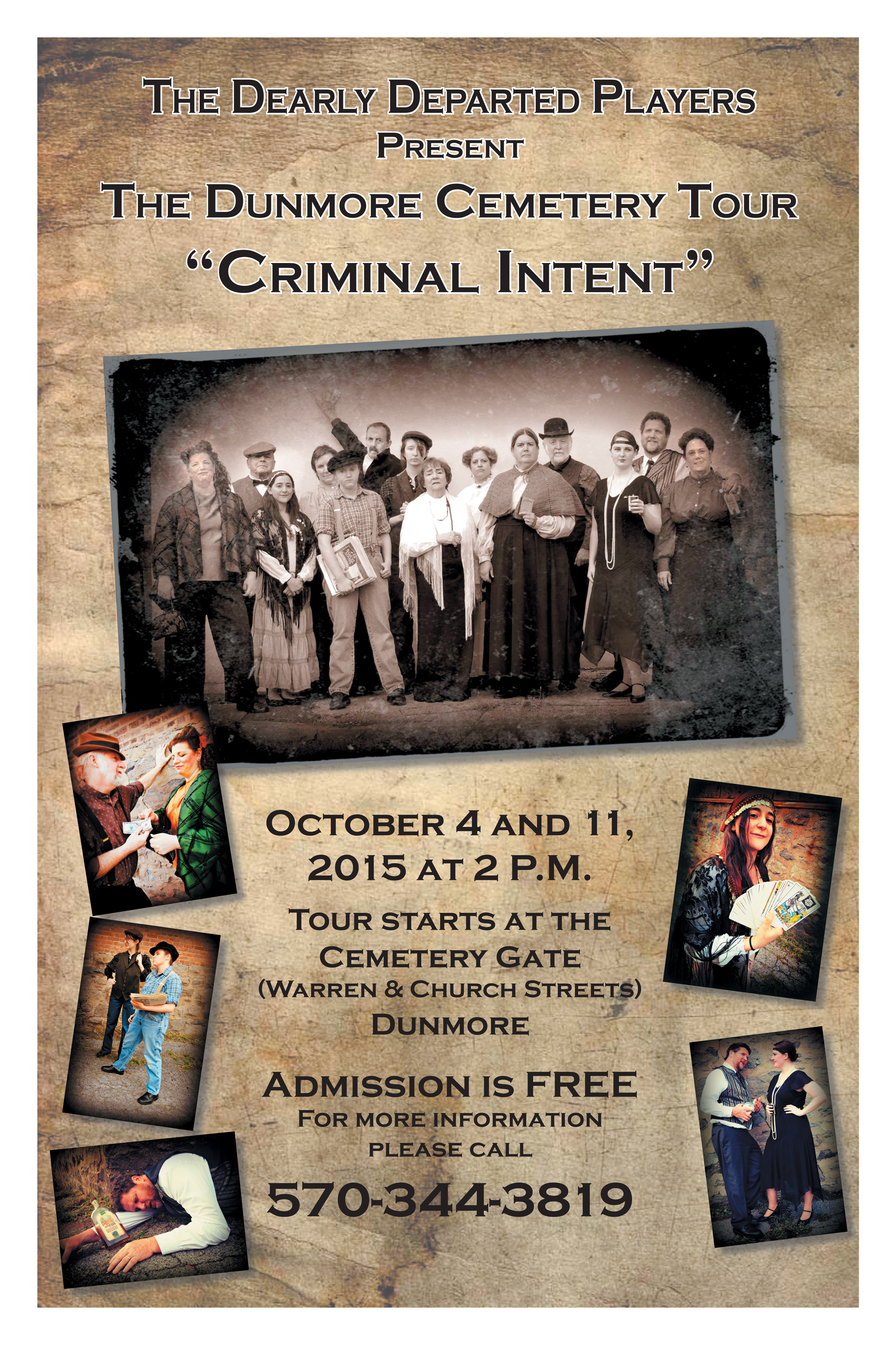 Annual Dunmore Cemetery Tour