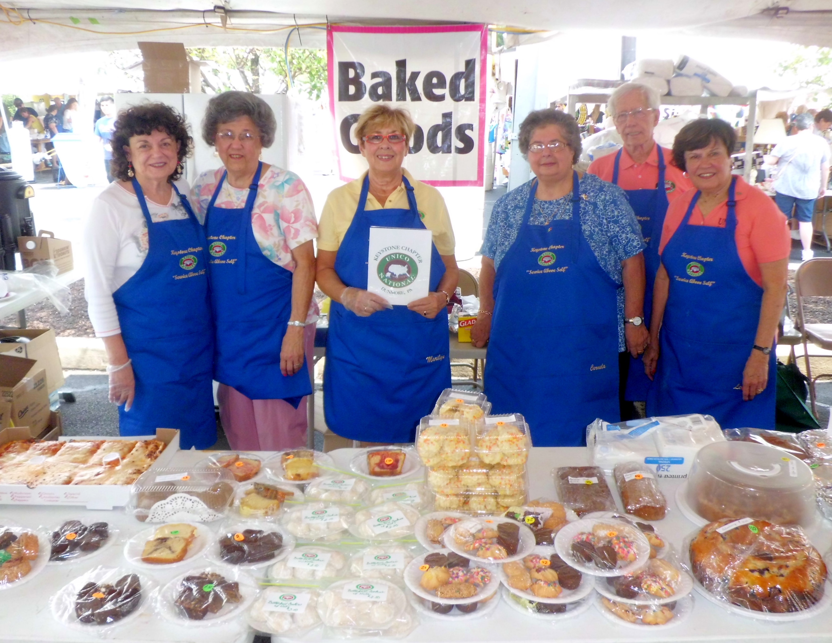 UNCIO’s Successful Bake Sale Booth