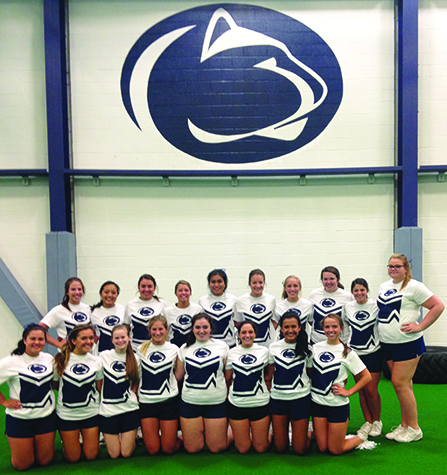 DHS Cheerleaders attend Penn State clinic