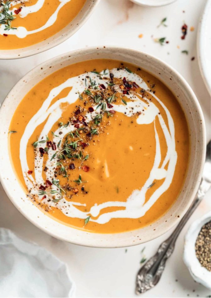 Fall in a Bowl: Butternut Squash Soup